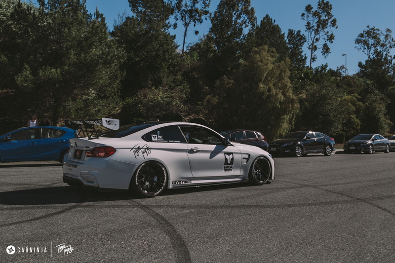 city, shadow, nature, sky, Carninja, BMW M4 Coupe, car, 2K, day, sunlight, motor vehicle, mode of transportation, no people, parking, tree, street, plant