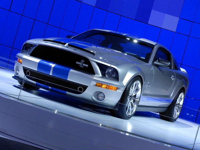 silver, blue, ford mustang shelby gt 500, shiny, metal, 1080P, sports car, land vehicle, transportation, Vehicle, front view, silver - metal, motor vehicle