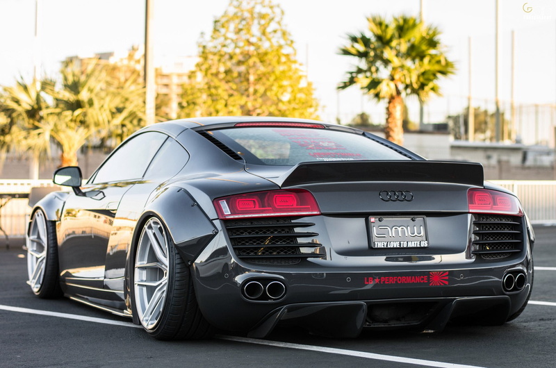 Audi R8, Liberty Walk, LB Performance, 1080P, tuning