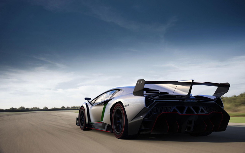 road, veneno, sports, desktop, recreational facilities, lamborghini, spoilers, recreational, coupe, 1080P, grey, lamborghini veneno, facilities