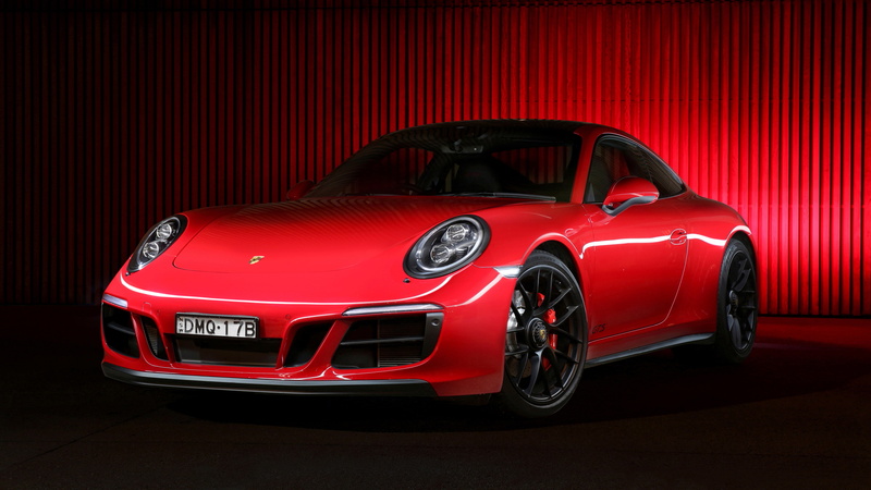 Porsche 911 Carrera 4 GTS Coupe, 4K, 2017, 4K