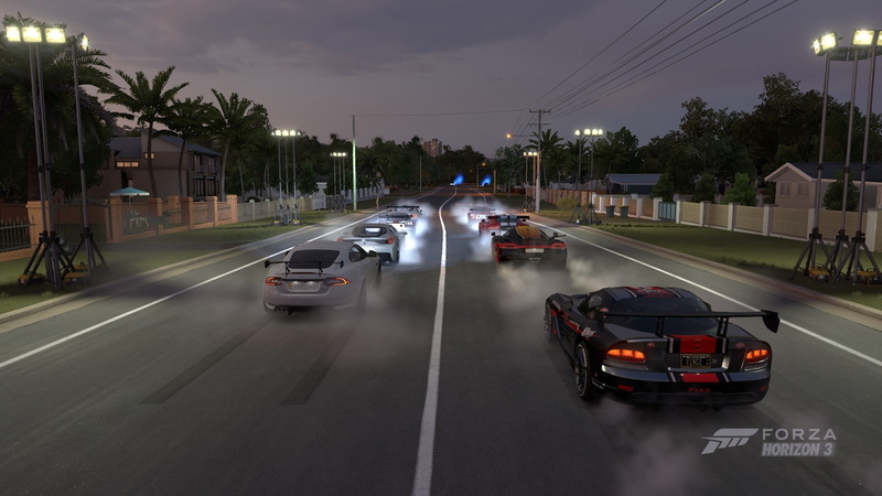supercars, Koenigsegg One:1, forza horizon 3, sports car, car, 1080P, Jaguar (car), Dodge Viper ACR