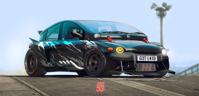 1080P, Fiat Multipla, Fiat