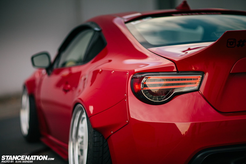 Scion, no people, modern, StanceNation, sports car, motor vehicle, Stance, red, luxury, professional sport, sports race, indoors, mode of transportation