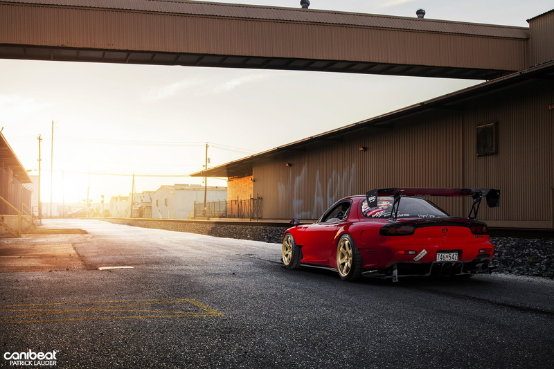 tuning, JDM, road, 1080P, Canibeat, Mazda RX-7, vehicle, car