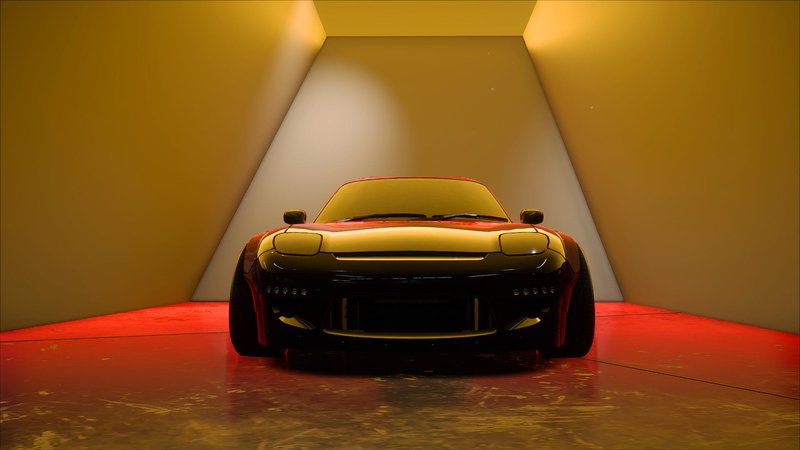 Mazda MX-5, Rocket Bunny, orange, black, black cars, 1080P, Mazda, red, car, vehicle