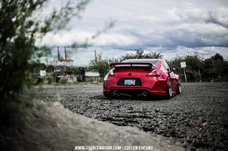 StanceNation, Stanceworks, Stance, car, Red Cars, 720P, Nissan, Nissan 350Z