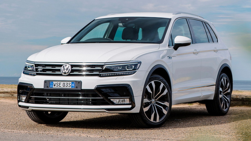 Volkswagen Tiguan R-Line, Compact Car, 1080P, Volkswagen, White Car ...