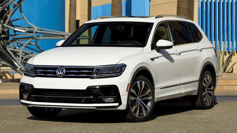 White Car, Car, Volkswagen, 1080P, SUV, Crossover Car, Compact Car, Volkswagen Tiguan R-Line