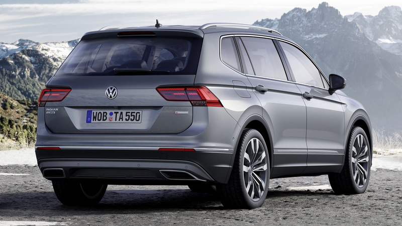 Silver Car, Volkswagen, Volkswagen Tiguan Allspace, Car, Crossover Car, Compact Car, SUV, 1080P