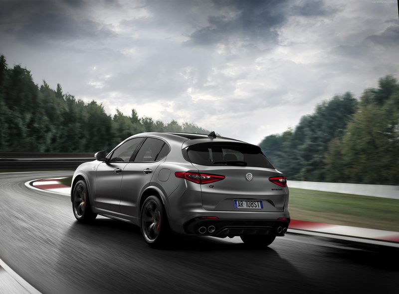 2K, Alfa Romeo Stelvio Quadrifoglio, 4K, 2018 Cars