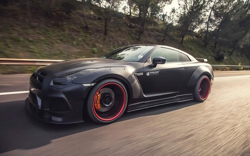Prior Design, Nissan GT-R R35, 1080P, Nissan GT-R PD750 Widebody, Nissan