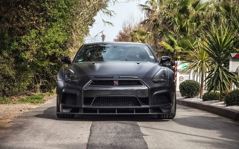 sunlight, tropical climate, city, land vehicle, growth, nature, prior design nissan nissan gt r r35 nissan gt r pd750 widebody, plant, motor vehicle, car