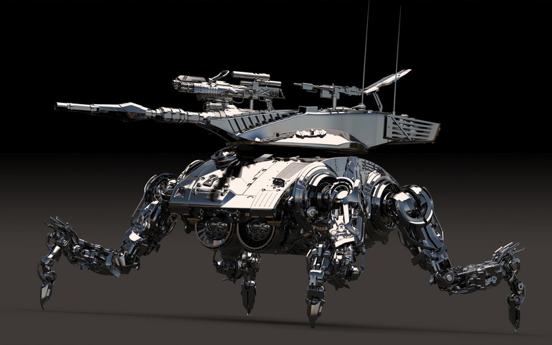 CGI, military, human representation, metal, black background, weapon, machine, silver colored, transportation, indoors, technology, futuristic, machinery