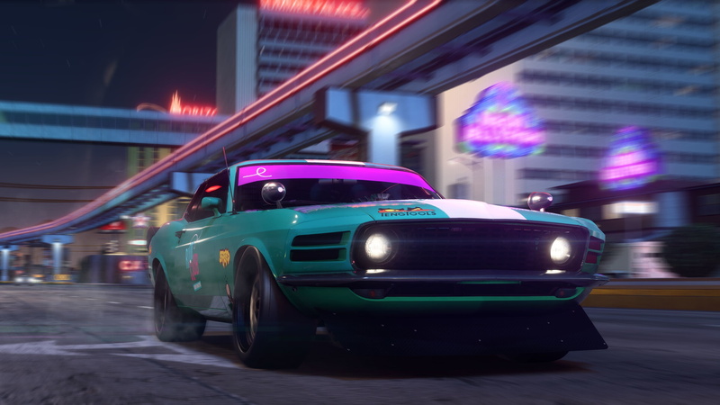 road, built structure, transportation, purple, night, club, vintage car, 4K, building exterior, car, city, retro styled, payback, speed, motion, blurred motion