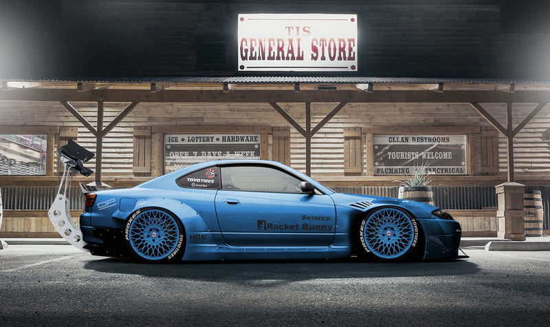 Side view, by Dmitry Strukov, Machine, Rendering, Auto, Nissan Silvia, 1080P, Nissan Silvia S15, Tuning, Dize_pro, Silvia, Nissan, Dizepro, Dmitry Strukov