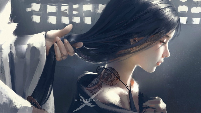 gamer grill, WLOP, 720P, anime, anime girls, comic art