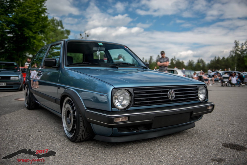 Volkswagen, sky, mature adult, mode of transportation, Audi, men, cloud - sky, car, full length, focus on foreground, retro styled, land vehicle, vintage car