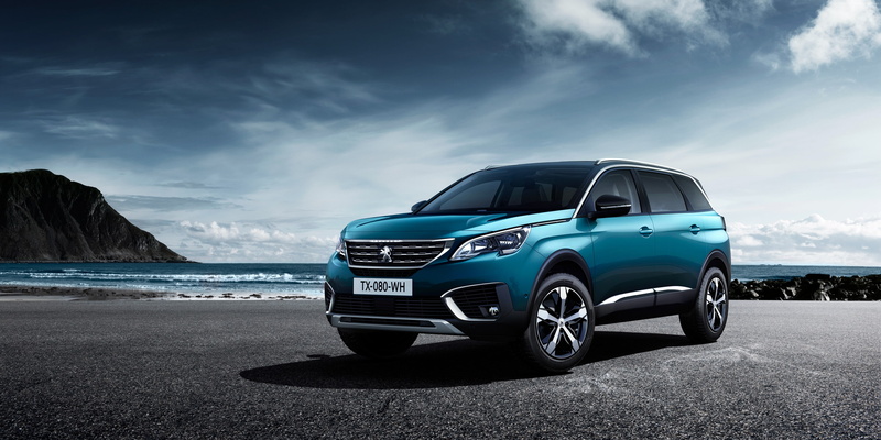 crossover, 4K, Paris Auto Show 2016, Peugeot 5008, blue