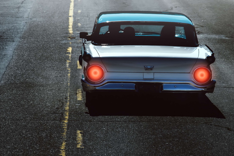 asphalt, old, classic, no people, luxury, land vehicle, symbol, blacktop, shiny, day, fast, mode of transportation, action, vintage car, driving, road