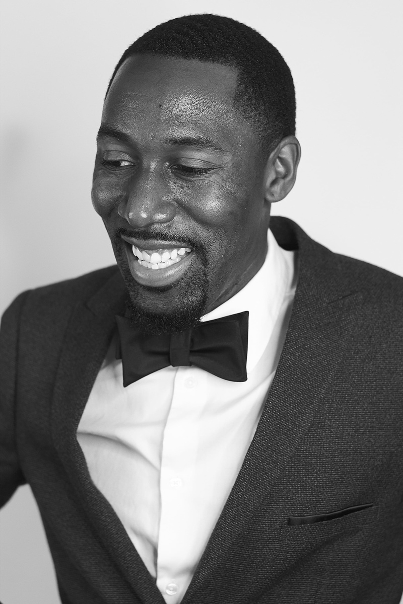 suit, 2K, smiling, formalwear, one person, young adult, young men, front view, jacket, waist up, black And White, lapel, african, males, candid, man, menswear