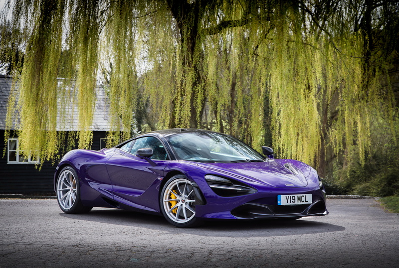 Purple Car, McLaren, McLaren 720S, Sport Car, Car, 4K, Supercar, Vehicle