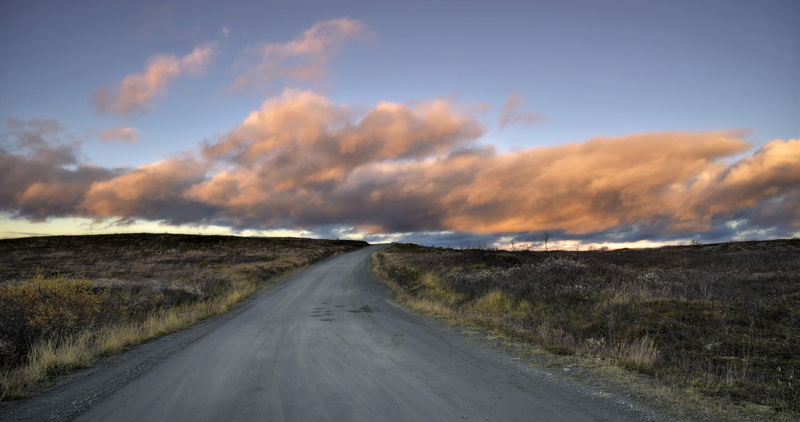 dirtroad, 2K, road, clouds, sky, landscape