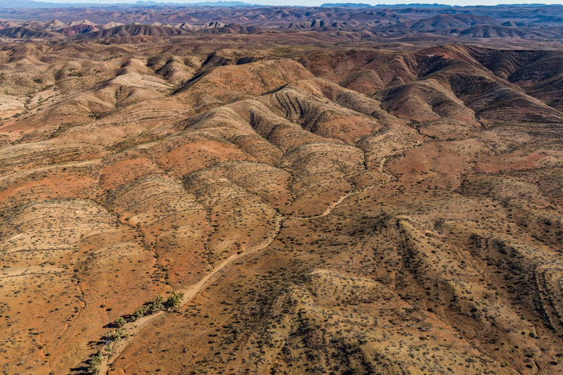 climate, plateau, 5K, tranquility, eroded, tranquil scene, soil, wilderness, rock - object, no people, offroad, dirtroad, scenery, rock, desert, muntain