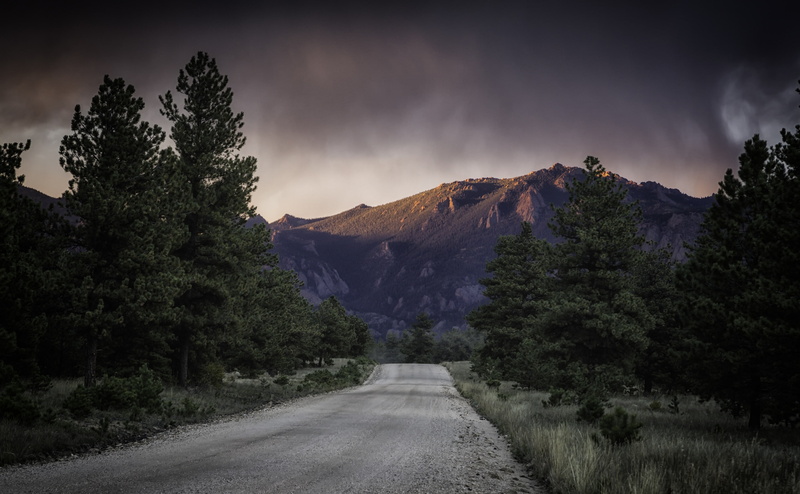 Fall, Ponderosa, growth, Landscape, visit, pines, cloud - sky, no people, Photography, transportation, Colorado, Scene, formation, mountain, tranquility