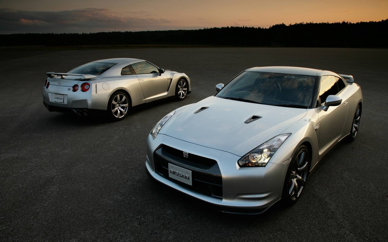 art, view, r, 1080P, x, skyline, front, gtr, vehicles, Nissan, hd, cars, backview