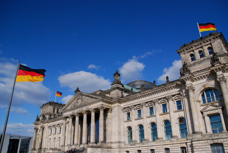 germany, red, reichstag, berlin government, travel destinations, gray, the past, cloud - sky, history, architecture, government buildings, berlin, 2K