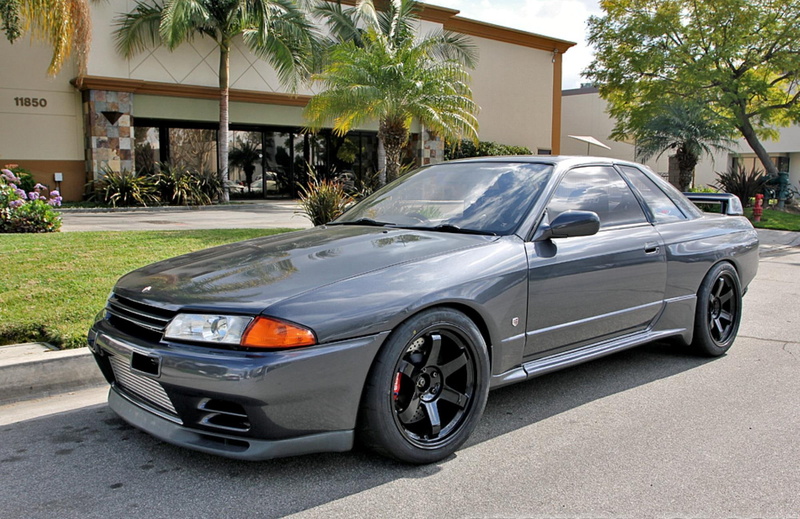 skyline, cars, nissan, tuning, volk, 1080P, r