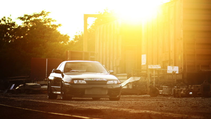 tuning, skyline, black, Nissan Skyline, GT-R, 1080P, R32, Nissan