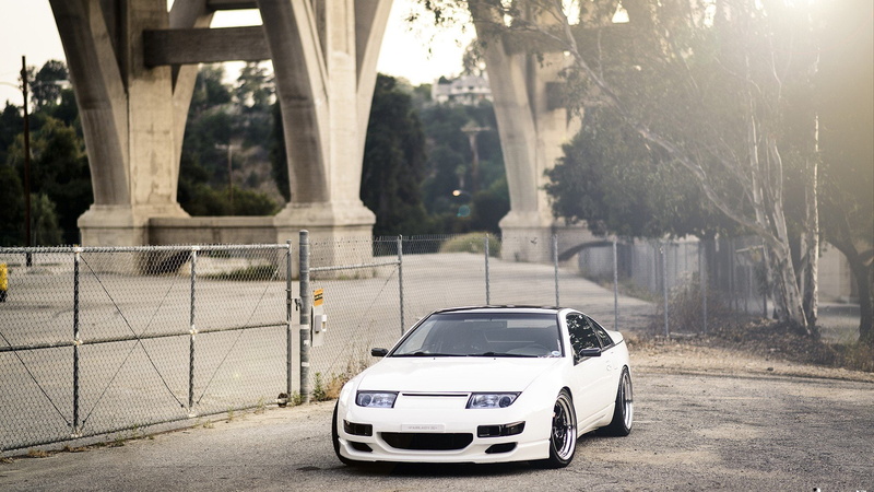 1080P, rims, 300zx, tuned, nissan, cars, tuning, stance, white