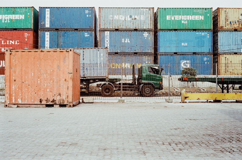 wood - material, road, pile, day, no people, architecture, building, mode of transportation, 2K, old, warehouse, building exterior, intermodal, freight transportation