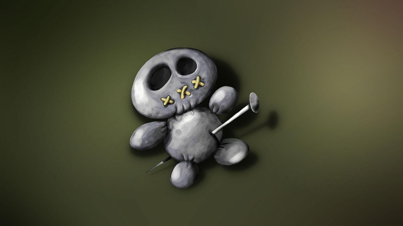 minimalism, Voodoo, doll, 1080P