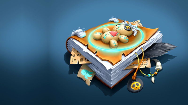 1080P, doll, art, voodoo, heart, Hope Polygalova, book, fantasy