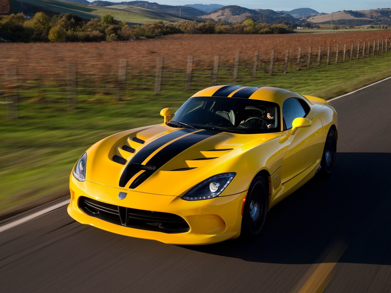 srt, Yellow, Supercar, 1080P, Viper, gts, Dodge