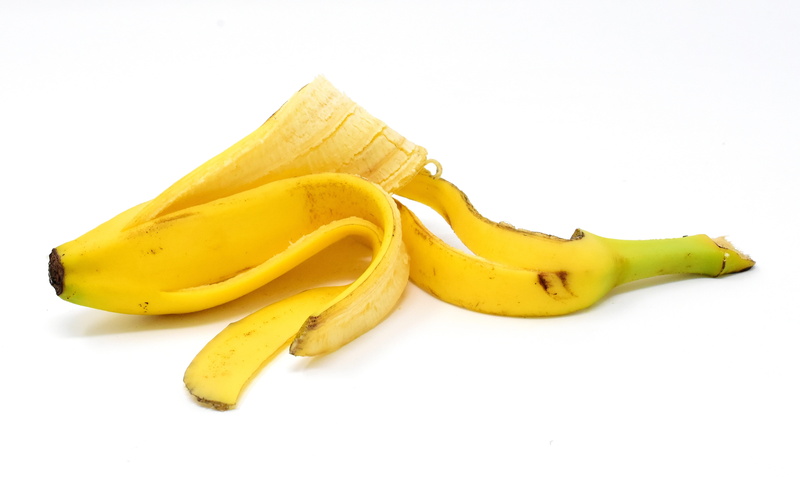 fruits, vitamins, banana peel, indoors, tropical fruit, freshness, banana, eat, group of objects, wellbeing, cut out, food, white background, no people