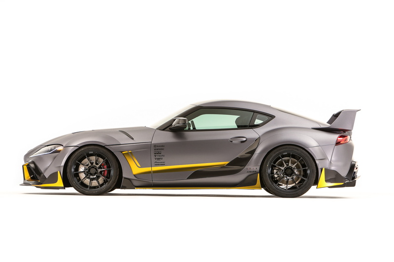 side view, Supra, 2019, Toyota, Concept, 2K, 3000GT, SEMA 2019, GR Above, A90