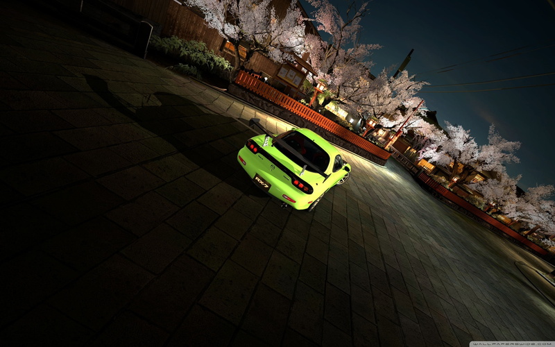 2K, fast, Mazda, turismo, art, gran, Gran turismo, night, rx, HD, games, video, car