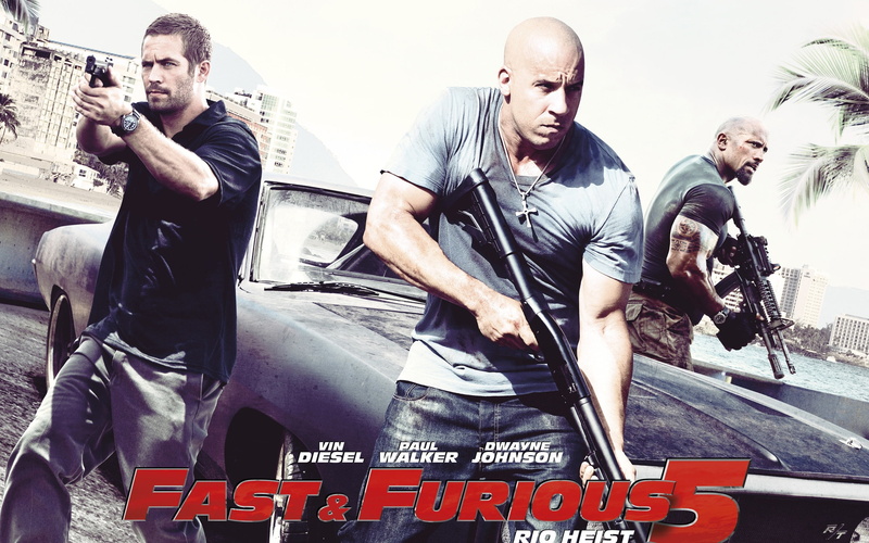 furious, movie, Dwayne Johnson, 2K, Vin Diesel, Paul Walker, fast