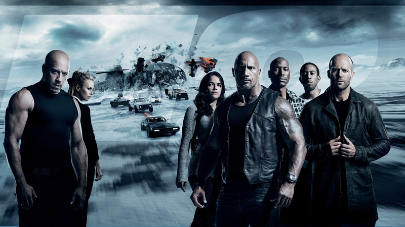 Charlize Theron, Ludacris, 8K, Michelle Rodriguez, The Fate of the Furious, Tyrese Gibson, Jason Statham, Vin Diesel