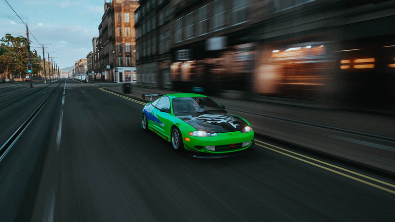Mitsubishi Eclipse GS-T, 720P, Fast and Furious, car, Forza Horizon 4