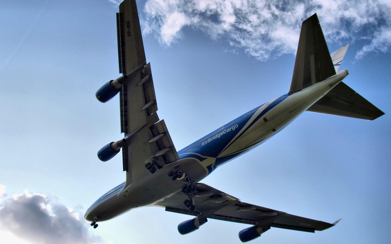 Boeing, Flying, 1080P, Clouds