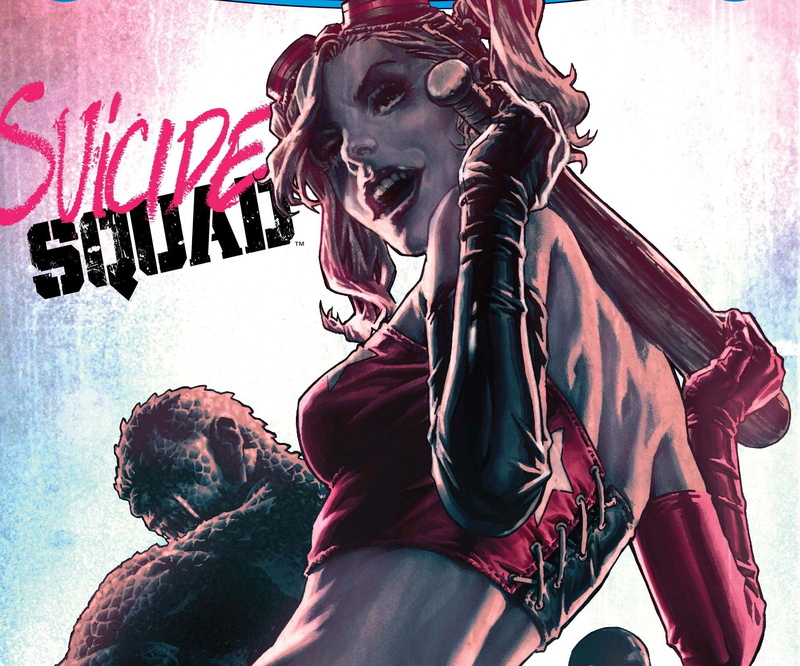 1080P, Suicide Squad, Comics, Killer Croc, Harley Quinn
