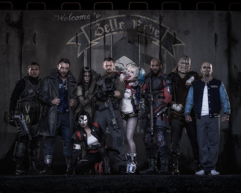 1080P, suicide squad batman deadshot will smith dc comics cara delevingne margot robbie