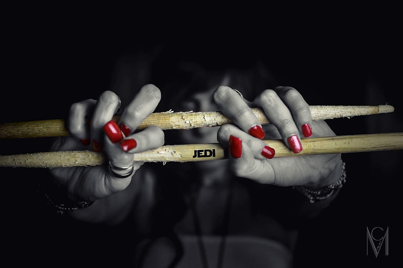 500px, black background, adult, studio shot, hand, human body part, indoors, one person, hands, front view, close-up, red, Massimo Cola, women, body part