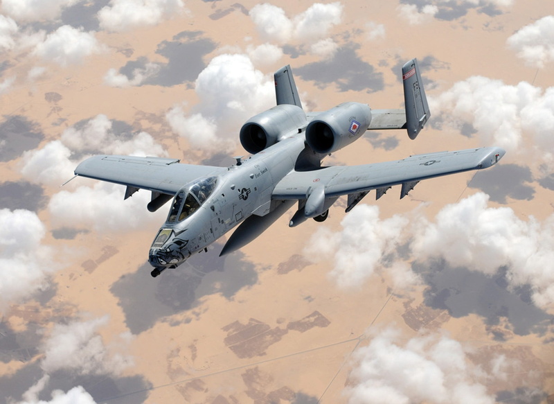 flying, on the move, a-10, 1080P, air vehicle, motion, thunderbolt, cloud - sky, low angle view, above, aerospace industry, military, day, usa, drone