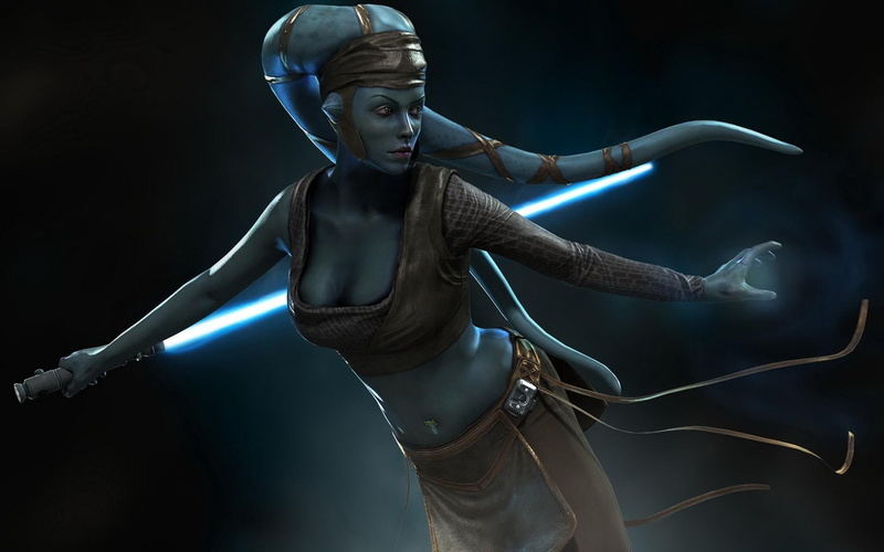 beautiful woman, 1080P, digital, lightsaber, adult, illuminated, brown, studio shot, young adult, top, indoors, three quarter length, arts culture and entertainment